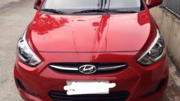 Red Hyundai Accent 2015 for sale in Quezon City