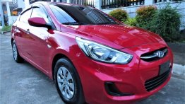 Red Hyundai Accent 2016 for sale in Pasig