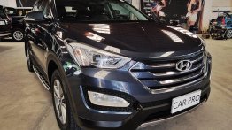 Selling Blue Hyundai Santa Fe 2015 in San Fernando