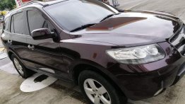 Red Hyundai Santa Fe 2009 for sale in Quezon City