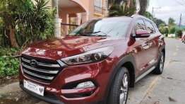 Red Hyundai Tucson 2018 for sale in Las Piñas