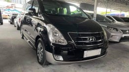 Sell Black 2017 Hyundai Starex in Quezon City