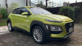 GreenSilver Hyundai Kona 2019 for sale in Automatic