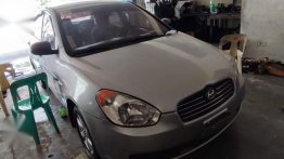 Silver Hyundai Accent 2011 for sale in Manual