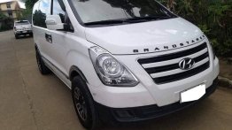 White Hyundai Grand Starex 2018 for sale in Quezon