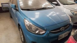 Blue Hyundai Accent 2018 for sale in Quezon