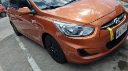 Orange Hyundai Accent 2016 for sale in Caloocan