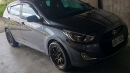 Grey Hyundai Accent 2016 for sale in Manual