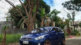 Sell Blue 2018 Hyundai Accent in Quezon City
