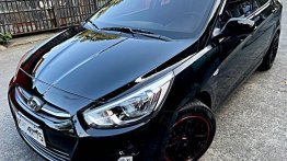 Selling Black Hyundai Accent 2017 in Quezon City