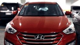 Selling Red Hyundai Santa Fe 2015 in Quezon