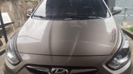Silver Hyundai Accent 2012 for sale in Cebu