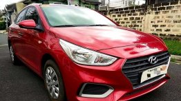 Red Hyundai Accent 2020 for sale in Quezon 