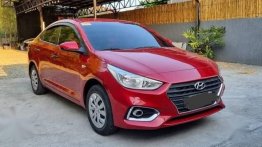 Red Hyundai Accent 2019 for sale in Automatic
