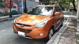 Orange Hyundai Tucson 2014 for sale in Automatic