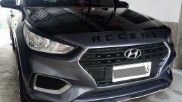 Purple Hyundai Accent 2019 for sale in Manual