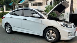 White Hyundai Accent 2023 for sale in Automatic