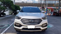 Sell White 2018 Hyundai Santa Fe in Quezon City