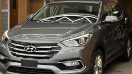 Maroon Hyundai Santa Fe 2017 for sale in Muntinlupa