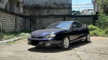 Black Hyundai Tiburon 1997 for sale in Manila