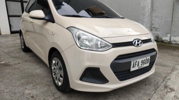 Sell Pearl White 2014 Hyundai Grand i10 in Quezon City