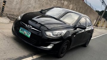 Black Hyundai Accent 2013 for sale in Caloocan