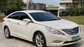 White Hyundai Sonata 2011 for sale in Automatic