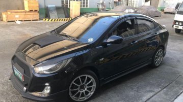 Sell Black 2011 Hyundai Accent in Quezon City