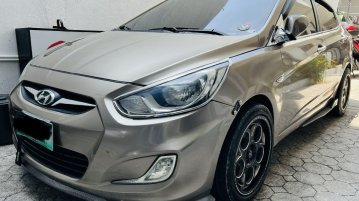 Bronze Hyundai Accent 2011 for sale in Manual