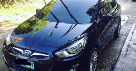 Blue Hyundai Accent 2011 at 60000 for sale in Cainta