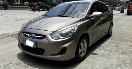 Selling Brown 2012 Hyundai Accent at 49000 km