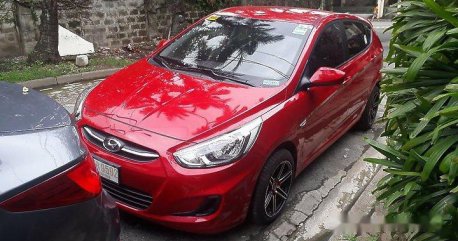 Red Hyundai Accent 2017 for sale in General Salipada K. Pendatun