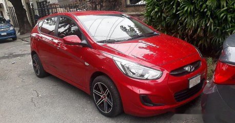 Red Hyundai Accent 2017 for sale in General Salipada K. Pendatun