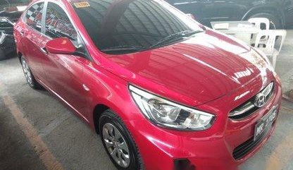 Selling Red Hyundai Accent 2017 at Automatic in Quezon City