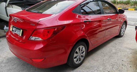 Selling Red Hyundai Accent 2016 Sedan in Parañaque