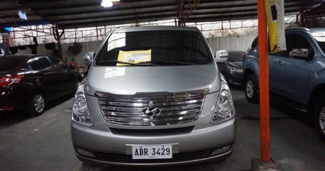 Silver Hyundai Starex 2015 Van Automatic Diesel for sale in Manila