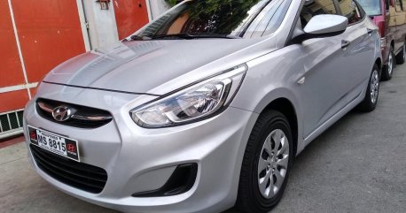 Selling Silver Hyundai Accent 2016 Sedan Automatic Gasoline at 11000 km in Manila