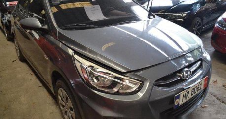 Grey Hyundai Accent 2017 Manual Gasoline for sale in Makati