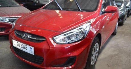 Selling Red Hyundai Accent 2017 Manual Gasoline in Makati