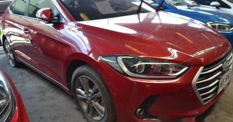 Sell Red 2016 Hyundai Elantra at 25000 km in Makati