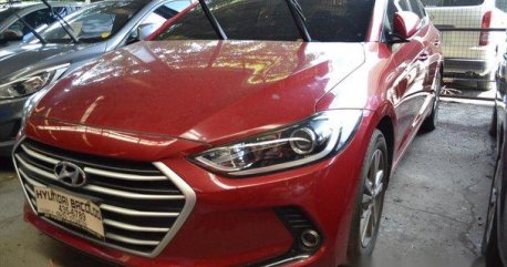 Sell Red 2016 Hyundai Elantra at 14000 km in Makati