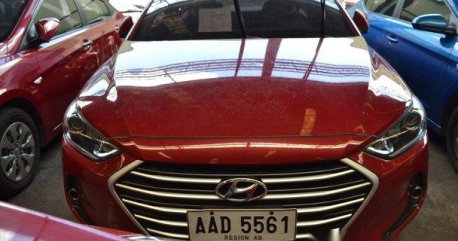 Sell Red 2016 Hyundai Elantra at 25000 km in Makati