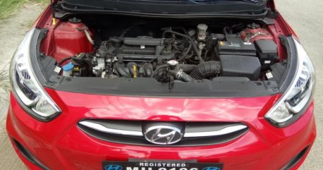 Hyundai Accent 2018 Manual Gasoline for sale in Las Piñas