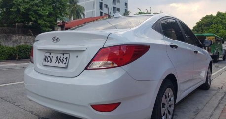 2nd Hand Hyundai Accent 2018 Manual Gasoline for sale in Quezon City