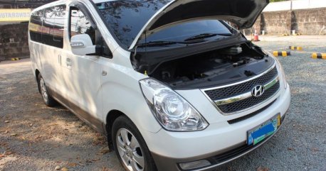 Sell White 2011 Hyundai Grand Starex at 80000 km in Quezon City