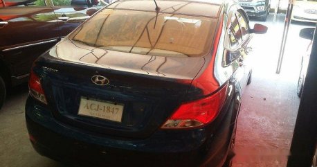 Selling Blue Hyundai Accent 2016 Automatic Gasoline 