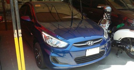 Selling Blue Hyundai Accent 2016 Automatic Gasoline 