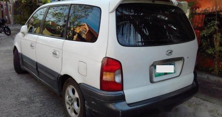 White Hyundai Trajet 2002 Automatic Diesel for sale