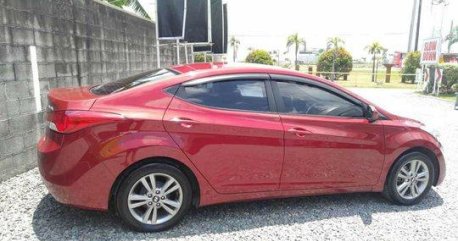 Selling Red Hyundai Elantra 2011 Automatic Gasoline at 45000 km 