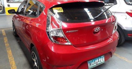 Red Hyundai Accent 2014 Manual Diesel for sale